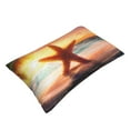 thumbnail image 3 of Bixox Starfish Sunset Sea Beach Printed Pillow Protector,Super Soft Ideal for Home,Guests,Rentals - 20"x30", 3 of 8