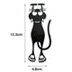 thumbnail image 2 of Marcapáginas de Plástico 3D ANGGREK Gatito Negro 5 Uds., 2 of 7