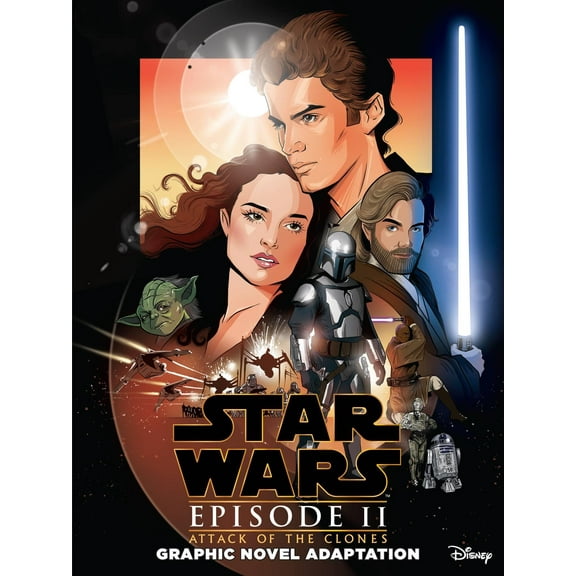 Star Wars Attack Of Clones Adaptation Gn (c: 1-1-2) Idw Publishing Comic Book