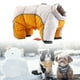 thumbnail image 5 of Ropa de inviern perros Abrigos para clima frí perros pequeños, medianos y grandes Ropa de algodón Plata XL Yuyangstore abrigo de invierno, 5 of 7