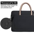 thumbnail image 5 of Bolsa para computadora portátil de tela Oxford, bolsa protectora ligera a prueba de golpes para computadora, bolsa multifuncional para computadora portátil, 5 of 5