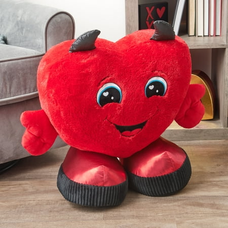 Way To Celebrate Valentine's Day Sweet Red Devil Heartman Plush