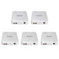 thumbnail image 1 of Cargador portátil USB de 5 baterías externas, caja de embalaje, cargador de emergencia, 4 pilas AA blancas., 1 of 3