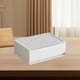 thumbnail image 4 of Organizador de Escritorio con Cajones y Estantes para Cosméticos | Caja de Almacenamiento de Maquillaje de Plástico | Blanco | 23 X 17 X 8 Cm | Caja Apilable para Cajones, 4 of 6
