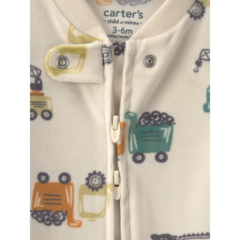 Carter's Child of Mine Baby Fleece Footed Sleep 'N Play photo 3