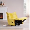 thumbnail image 3 of Lazy Chair , Rotatable Modern Lounge With A Side Pocket, Leisure Upholstered Sofa Chair , Reading Chair For Small Space A01-X1, 3 of 9