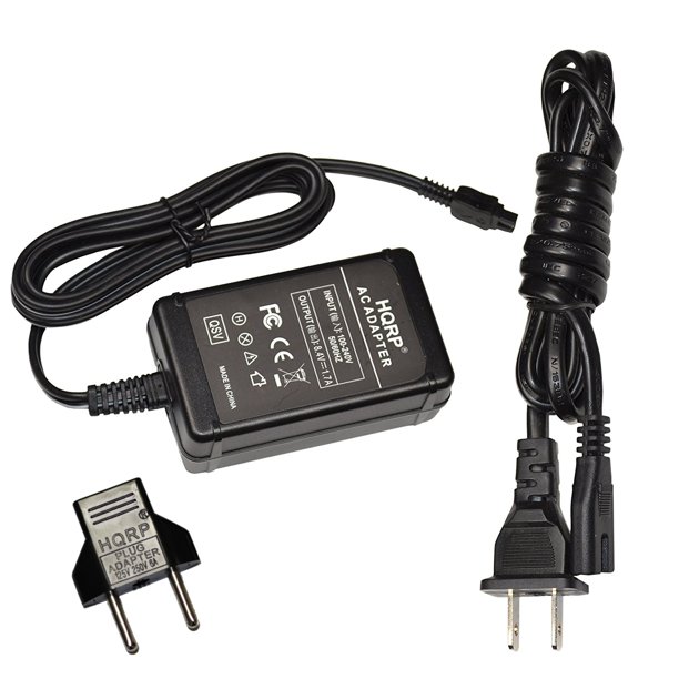 HQRP Replacement AC Adapter / Charger for Sony HandyCam DCRDVD710 DCR
