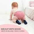 thumbnail image 3 of SkiBeaut Toddlers Ankle Socks Boys Girls Low Cut Socks Grips 12 Pairs Kids Crew No Show Gripper Non Slip Socks for 1-7 Years, 3 of 7