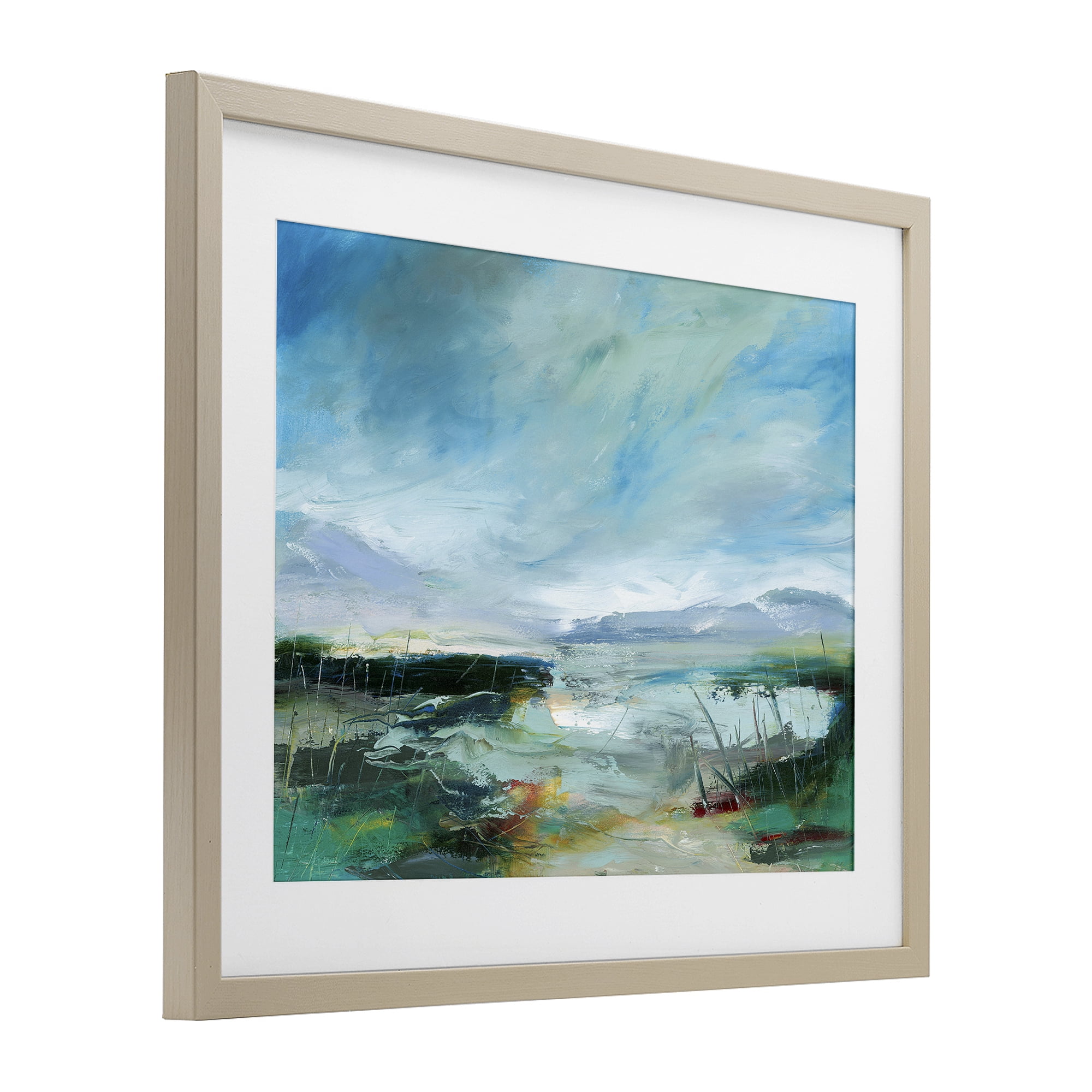 Stupell Industries Days By The Loch Birch Framed Print Under Glass, design by Lesley Birch