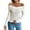 #0059-White, variant on Uootdi Long Sleeve Tops Gift for Women Off The Shoulder Sweater for Women Fall Winter Fashion Slim Fit Ribbed Pullover Knit