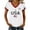 White, variant on MEICHEN Women's Short Sleeve Patriotic Graphic Tee Us 250th Anniversary Print V Neck T Shirt Summer Casual Top Blouse