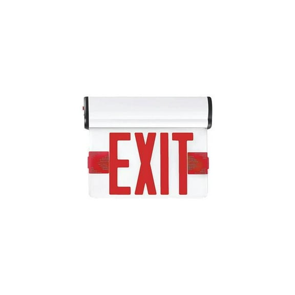 Medinah Power 102-12600010-1 Red Letter Edge Lit Exit Sign