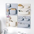 SHENZHYUSONGKJ Stylish Adhesive Bathroom and Refrigerator Wall Rack