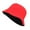 Red, variant on Charmgo Bucket Hats Clearance, Unisex Double Side Wear Reversible Bucket Hat Trendy Cotton Twill Canvas Sun Fishing Hat Fashion Cap Sun Hats for Women, Beach Hats for Women Black One Size