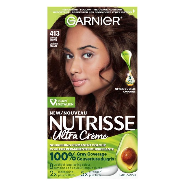 Garnier Nutrisse Ultra Crème, Coloration Permanente, Longue-Durée, 1 unité