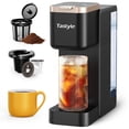 thumbnail image 1 of Tastyle Single Serve Hot & Iced Coffee Maker with Strong Brew, 40oz Removable Reservoir, 6 Brew Sizes, Compatible with K Cup and Grounds, Compact for, 1 of 7