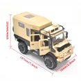 thumbnail image 5 of 1: 32 Mercedes Benz Unimog Die Cast Metal Alloy Model Car Sound and Lighting Pullback Series Children's Toy Gifts, 5 of 7