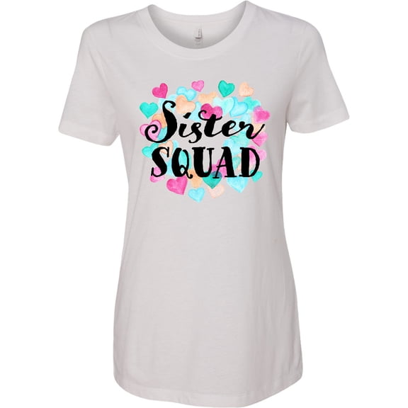 Inktastic Sister Squad Hearts Women's T-Shirt