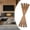Teak, variant on Wood-Look Decorative Slat Wall Panels, MDF Core, 21.5 sq. ft. Coverage, Set of 4, Teak