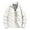 White, variant on Men's Winter Jackets Lightweight Down For Couples Thermal Insulation Casual Wear Down Feather Coat Puff Coats Men's Medium Winter Coat
