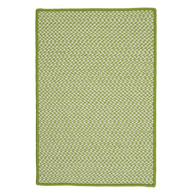 Colonial Mills TT65R022X034S 22 x 34 in. Houndstooth Doormats, Lime