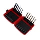 thumbnail image 2 of 12Pcs Combined Tap Drill Bit Set HSS Metric Blue Plating Imperial Ti Plated 1/4in Hex Shank, 2 of 5
