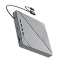 thumbnail image 3 of 7 in 1 External Blu Ray CD/DVD Drive for Laptop,Slots USB 3.0 Portable CD/DVD Disk Drive Player Burner Reader Writer, 3 of 5