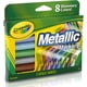 thumbnail image 3 of Marcadores metálicos Crayola 8 cuentas no tóxicos, 3 of 3