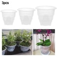 thumbnail image 4 of Pots pour Orchidées à Croissance Verticale / Pot de Fleurs en Résine à Haute Ventilation / Empêche, 4 of 5