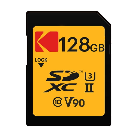 Tarjeta de memoria Kodak Ultra Pro SDXC 128GB UHS-II U3 V90