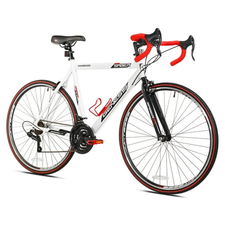 Genesis 700c Men's, Saber Bicycle, White, For Height Sizes 5'4