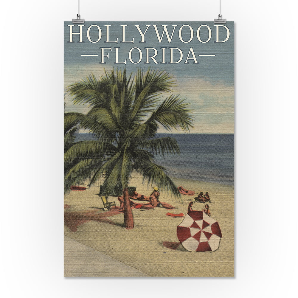Palm Beach Print Palm Beach Art Vintage Travel Poster Florida Print Florida Poster Palm Beach Poster Palm Beach Travel Poster