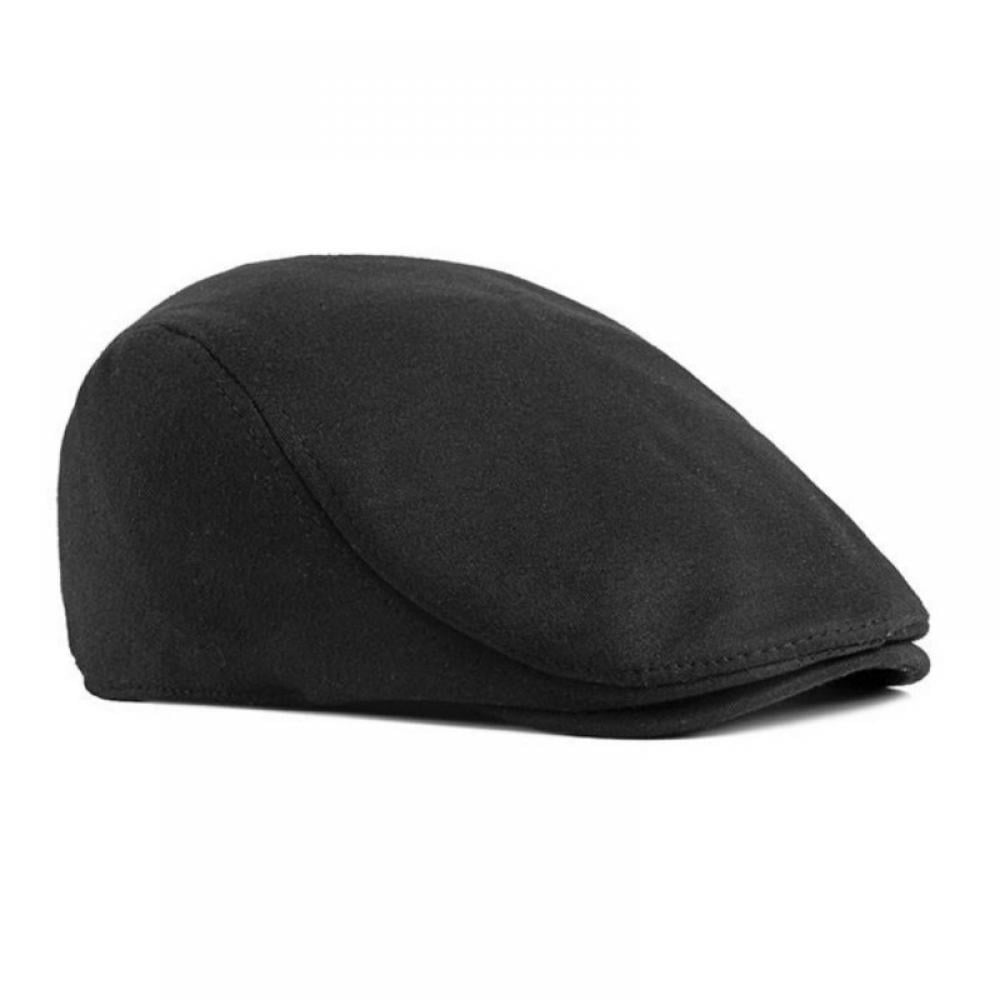 Men’s Newsboy Gatsby Hat Cotton Flat Ivy Cabbie Classic Driving Cap Boyriend Gift 1-2 Pack 