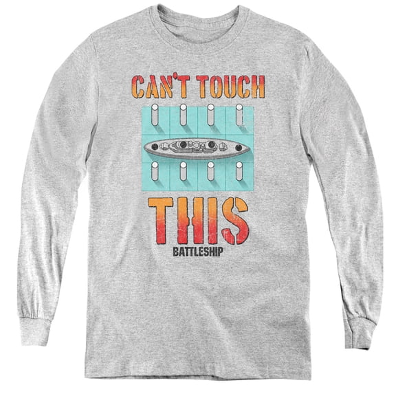 Battleship - Cant Touch This - Youth Long Sleeve Shirt - Large