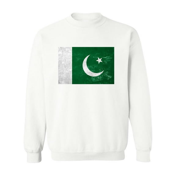 Pakistan Flag Design. Sweatshirt Men -Image by Shutterstock, Male Medium