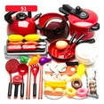 thumbnail image 1 of Toys Feating Play Kitchen Set de Borde Redonteado Detalla Finos Detless Juguetes para Cocinar Para Niños Para Regalos de la Escuela en Casa, 1 of 5