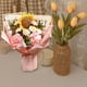 thumbnail image 1 of Ramo de flores Artificiales de punto BLESIY Girasol Rosa margarita, 1 of 8