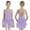 Light Purple, variant on Sholeno Kids Girls Latin Lyrical Dance Dress Shiny Rhinestone Crisscross Back Ballet Leotard Dress Dancewear Navy Blue 6