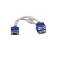 thumbnail image 4 of VGA Monitor Y-Splitter Cable VGA 1 Male to Dual 2 VGA Female Adapter Converter Video Cable for Screen Duplication, 4 of 7