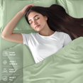 thumbnail image 3 of King Bed Sheet Set Piece Bedding Soft Brushed Microfiber Fabric Shrinkage & Fade Easy Care (), 3 of 6