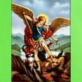 thumbnail image 3 of CafePress - Saint Michael The Archangel T Shirt - Light T-Shirt - CP, 3 of 4