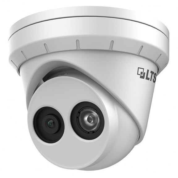 LTS CMIP3382W-MDA HD IP 8MP/4K 4mm 98ft Smart Ai WDR Built-in Mic Turret Camera LTCMIP3382W-MDA