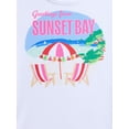 thumbnail image 3 of Wonder Nation Girls Embellished Graphic Tee with Short Sleeves, Sizes 4-18 & Plus, 3 of 3