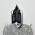 thumbnail image 4 of Wall Mounted Iron Organizer Holds Iron and Ironing Board, Mounts Against Wall or Door, 4 of 7