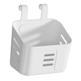 thumbnail image 3 of Caja organizadora de contenedores de almacenamiento, gancho reutilizable, cesta de almacenamiento colgante versátil, cesta de polímero para barandilla blanco, 3 of 10