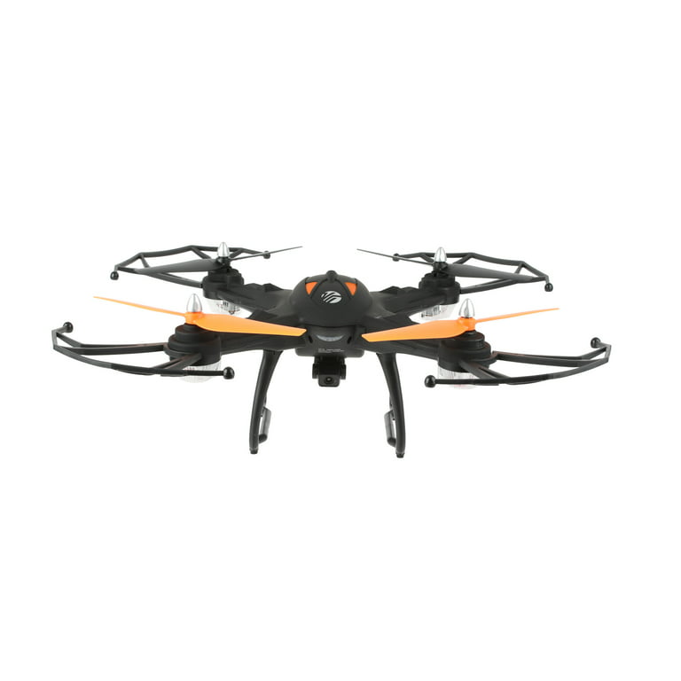 Vejhus kreativ batteri Vivitar 360 Skyview 2 GPS Aerial Camera Drone, 1000ft Range, Remote  Control, Black - Walmart.com