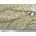thumbnail image 2 of Soimoi Beige Cotton Cambric Fabric Dogs & Paw Dog Decor Fabric Printed Yard 42 Inch Wide, 2 of 3