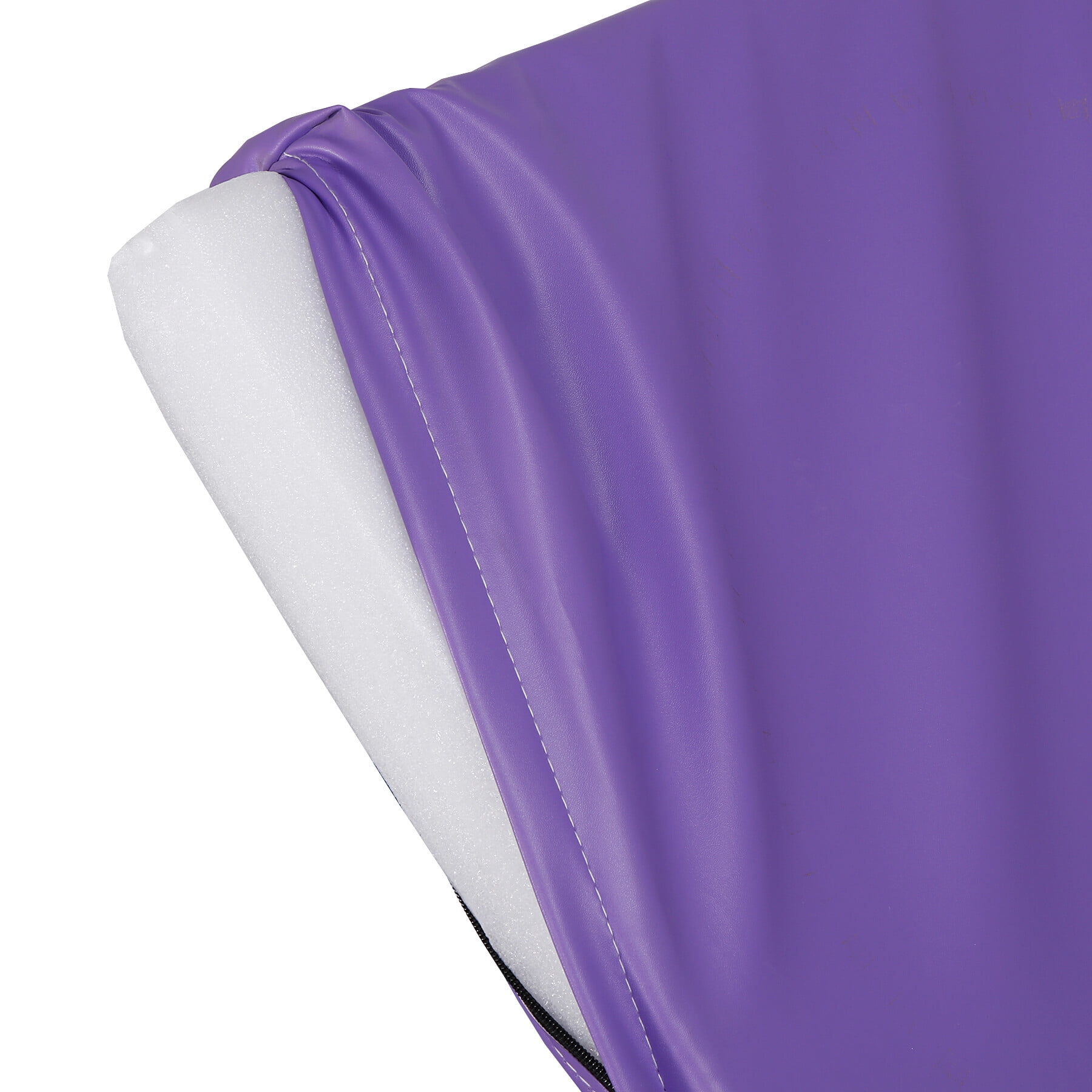 ZenSports 6’x2’ Tri-Fold Exercise Mat Portable Gymnastics Mat for Stretching Yoga Core Workouts Purple