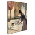 thumbnail image 2 of Trademark Fine Art 'Woman Ironing 1876-87' Canvas Art by Edgar Degas, 2 of 3