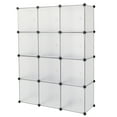 thumbnail image 5 of 12-Cube Storage Shelf Cube Shelving Bookcase Bookshelf Organizing Closet Toy Organizer Cabinet White Color, 5 of 8